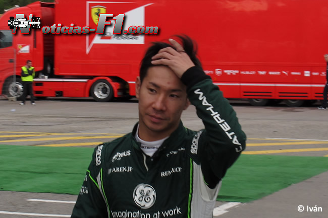 Kamui Kobayashi - Caterham - F1 2014 - www.noticias-f1.com