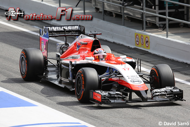 Jules Bianchi - Marussia 2014 - David Sarró - www.noticias-f1.com