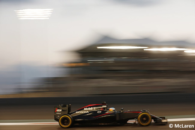 Fernando Alonso - McLaren - GP Abu Dhabi 2015