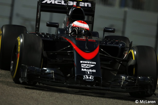 Jenson Button - GP Abu Dhabi 2015