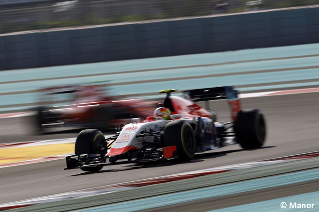 Roberto Merhi - Manor - GP Abu Dhabi 2015