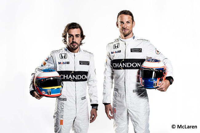 Fernando Alonso - Jenson Button - McLaren-Honda 