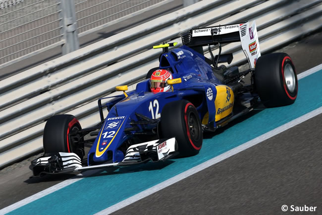 Felipe Nasr - Sauber - Calificación GP Abu Dhabi 2016