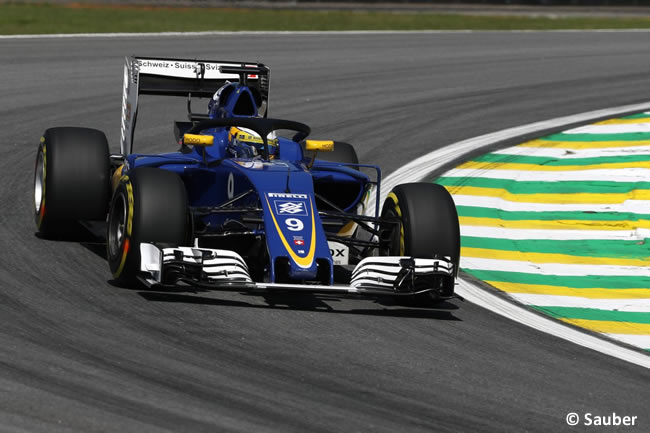 Marcus Ericsson - Sauber - GP Brasil 2016 - Viernes
