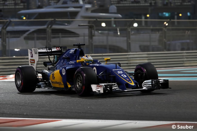 Marcus Ericsson - Sauber - GP de Abu Dhabi