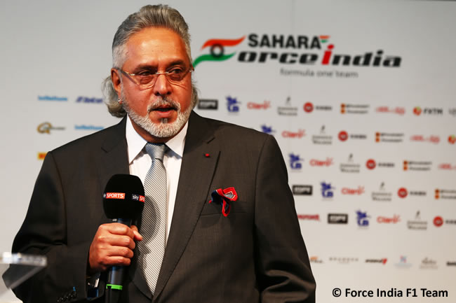 Force India F1 Team - Presentación VJM10 - Dr. Vijay Mallya