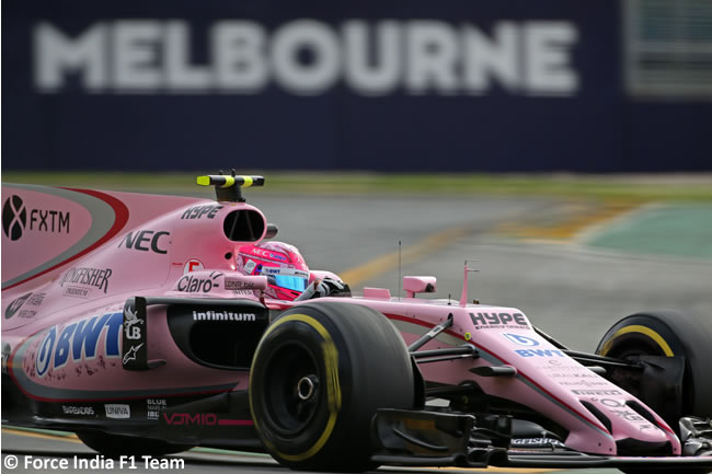 Resultado de imagen de force india f1 2017