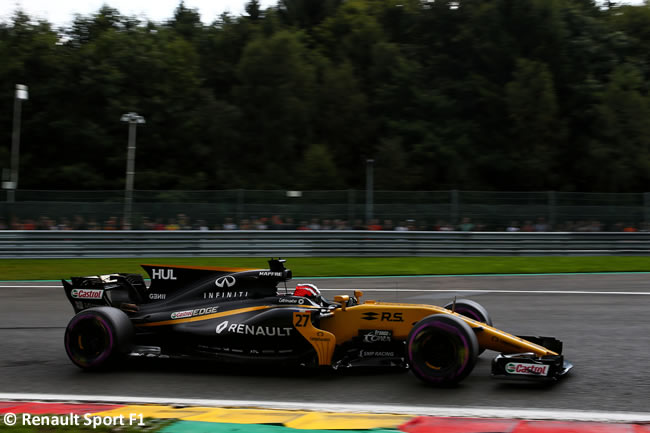 Nico Hulkenberg - Renault Sport - GP Bélgica 2017 - Calificación