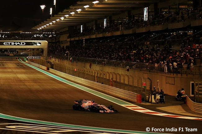 Force India - GP Abu Dhabi 2017