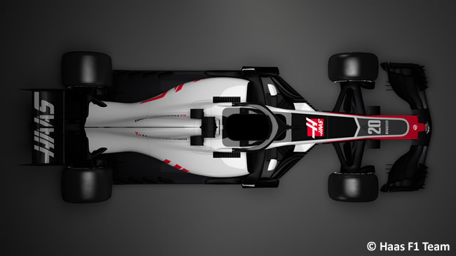 Haas F1 - VF18 - Superior 2018