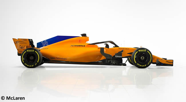 McLaren MCL33 Lateral