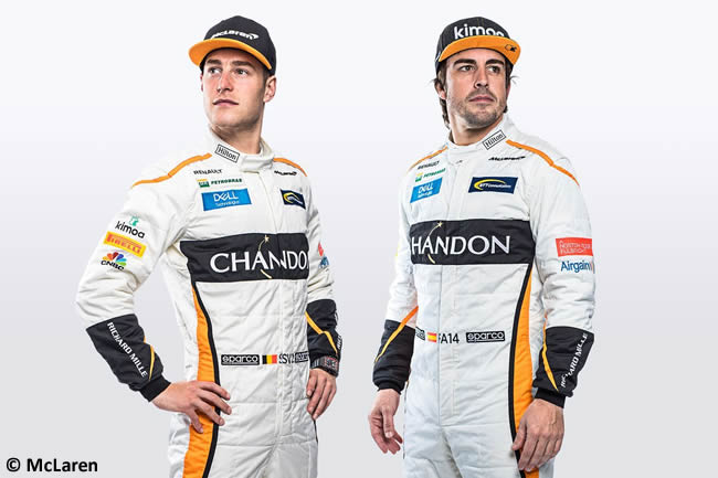 McLaren Fernando Alonso - Stoffel Vandoorne