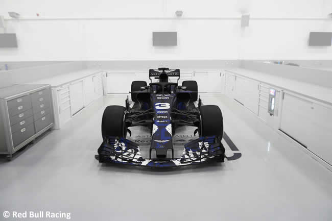 RB14 - Frontal - Red Bull Racing 2018