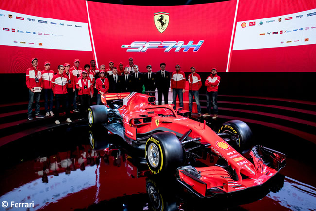 SF71H - Scuderia Ferrari - 2018 - Presentación
