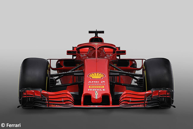 SF71H - Scuderia Ferrari - 2018 - Frontal