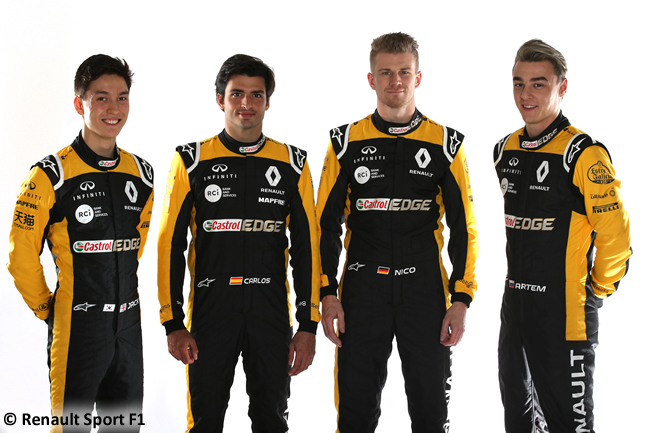 Renault Sport - 2018 - Pilotos