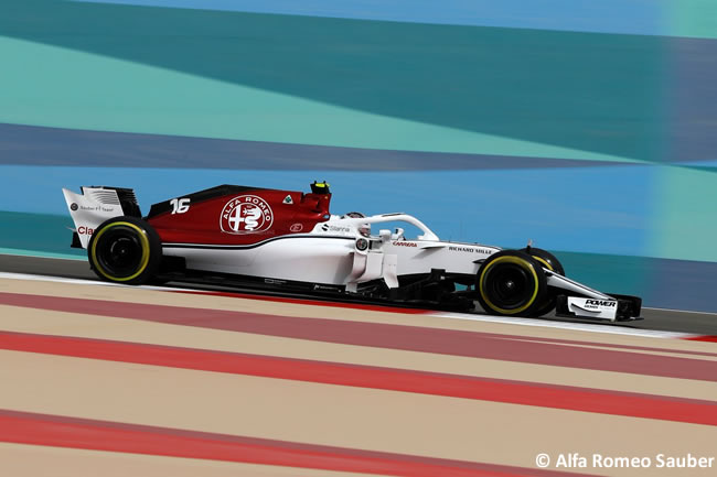 Charles Leclerc - Alfa Romeo Sauber - GP Bahréin - Viernes - 2018