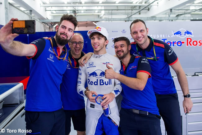 Pierre Gasly - Toro Rosso - GP Bahréin - Sábado - 2018