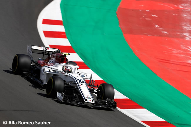 Charles Leclerc - Sauber - Carrera- GP - España 2018