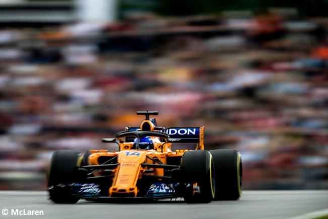Fernando Alonso - McLaren - Clasificación - GP Austria 2018