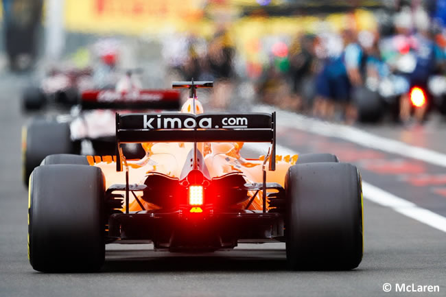 Fernando Alonso - McLaren - Clasificación GP - Francia 2018
