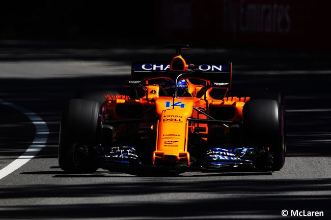 Fernando Alonso - McLaren - Entrenamientos GP - Canadá 2018