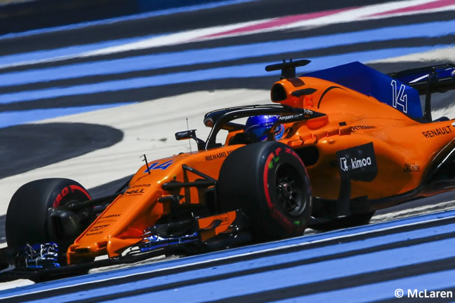 Fernando Alonso - McLaren - Carrera GP - Francia 2018