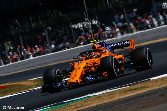 Stoffel Vandoorne - McLaren - GP Gran Bretaña 2018 - Clasificación
