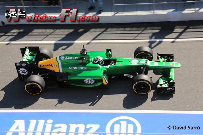 Giedo Van Der Garde - Test Barcelona 2013 - David Sarró - www.noticias-f1.com