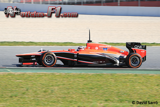 Jules Bianchi Test Barcelona - David Sarró - www.noticias-f1.com