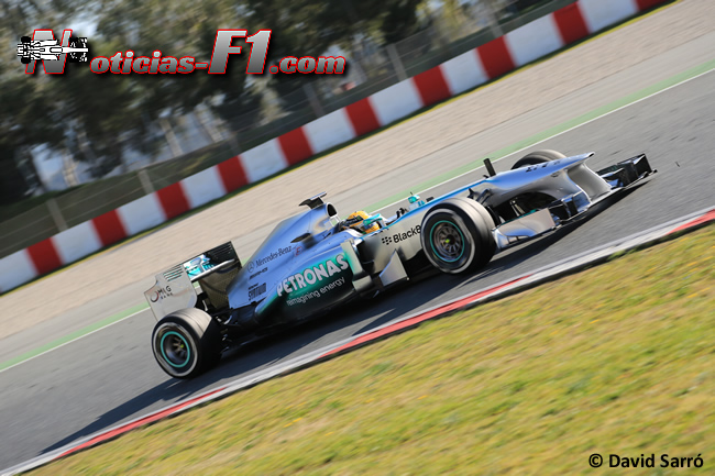 Lewis Hamilton - 2 - Test Barcelona 2013 - David Sarró - www.noticias-f1.com