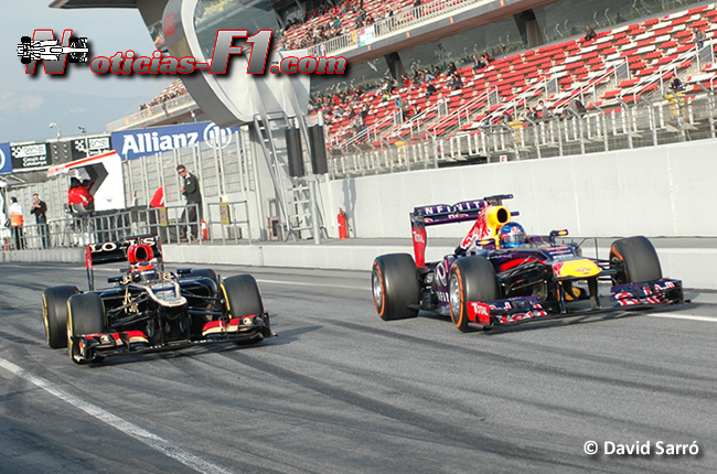 Sebastian Vettel - Kimi Raikkonen - Imagen: David Sarró - www.noticias-f1.com