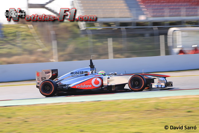 Sergio Pérez Test Barcelona 2013 - David Sarró - www.noticias-f1.com