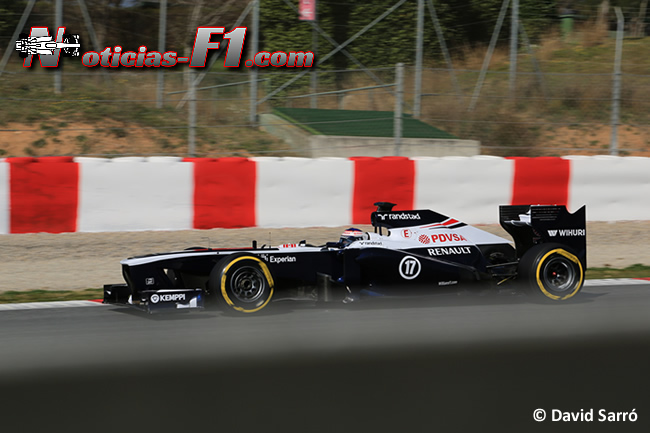 Valtteri Bottas - Test Barcelona 2013 - David Sarró www.noticias-f1.com