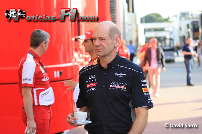 Adrian Newey  - David Sarró - www.noticias-f1.com