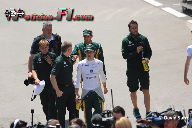 Charles Pic y Giedo Van der Garde - David Sarró - www.noticias-f1.com