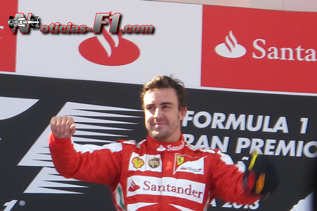 Fernando Alonso gana GP España 2013 - www.noticias-f1.com