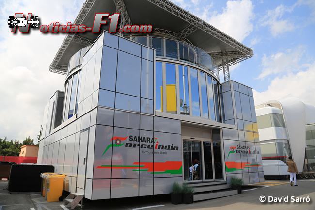 Force India MotorHome -David Sarró - www.noticias-f1.com