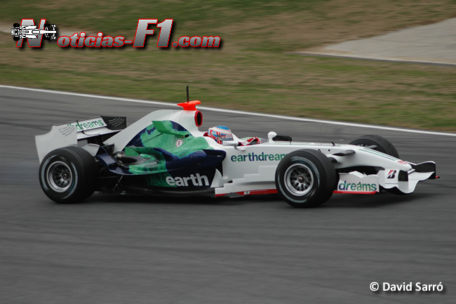 Jenson Button - Honda 2008 -  David Sarró -  www.noticias-f1.com