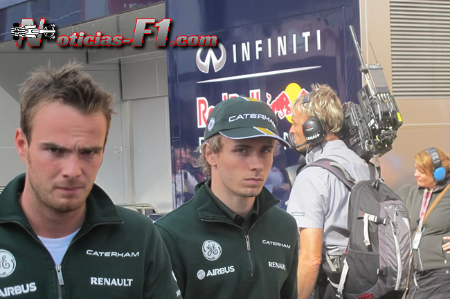 Charles Pic y Giedo Van der Garde - www.noticias-f1.com