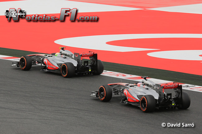 McLaren - Jenson Button - Sergio Pérez - David  Sarró - www.noticias-f1.com