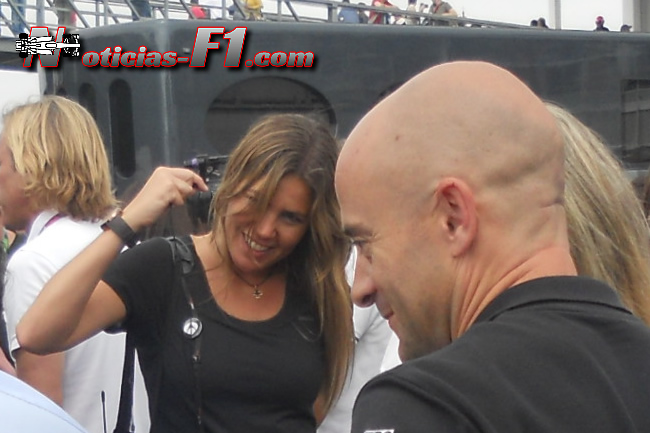 Antonio Lobato - Nira Juanco - Antena 3 - www.noticias-f1.com