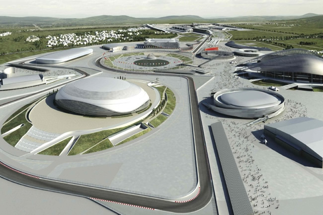 Gran Premio Rusia - Sochi - Render Circuito