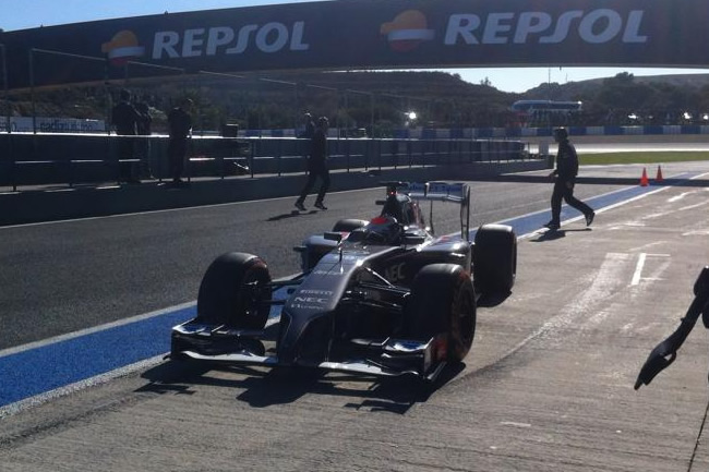 Adrian Sutil - Sauber - C33 - Test Jerez 2014 