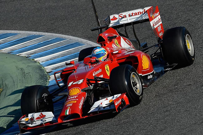 Fernando Alonso - Ferrari - F14T - Temporada - 2014 - Test Jerez - Tercer día