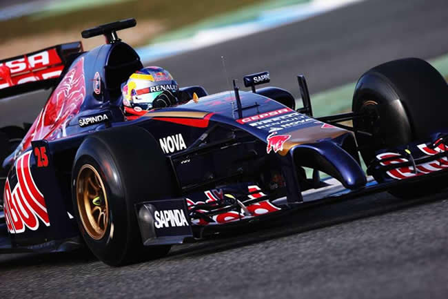 Jean-Eric Vergne - Toro Rosso - STR9 - Test  Jerez 2014 