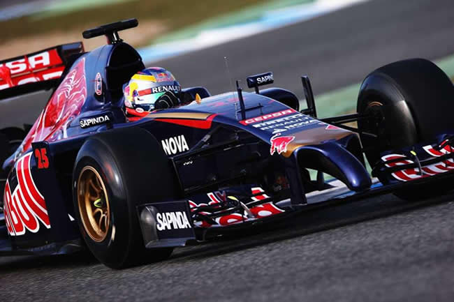 Jean-Eric Vergne - Toro Rosso - STR9 - Test Jerez 2014