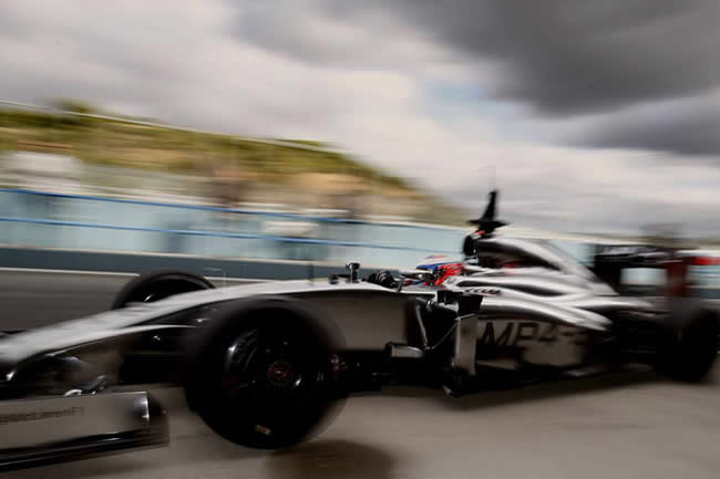 Jenson Button - McLaren - MP4-29 - Segundo día Test