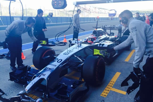 Kevin Magnussen - Tercer día - Test 2014 Jerez - McLaren MP4-29