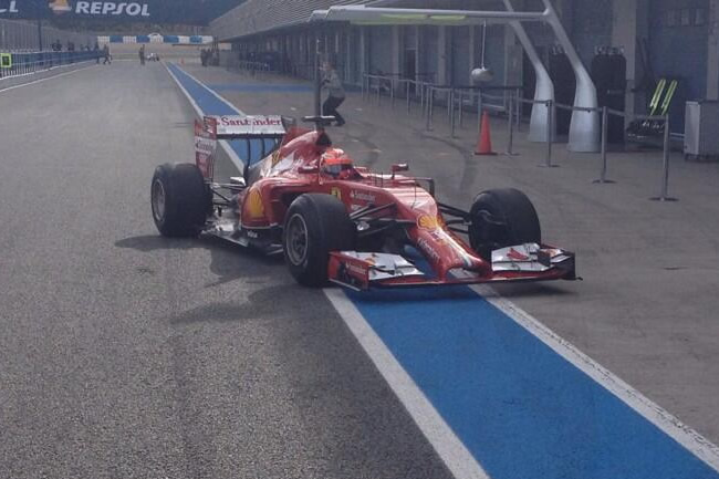 Kimi Raikkonen - Ferrari - Test Jerez - Dia 1 - Temporada - 2014